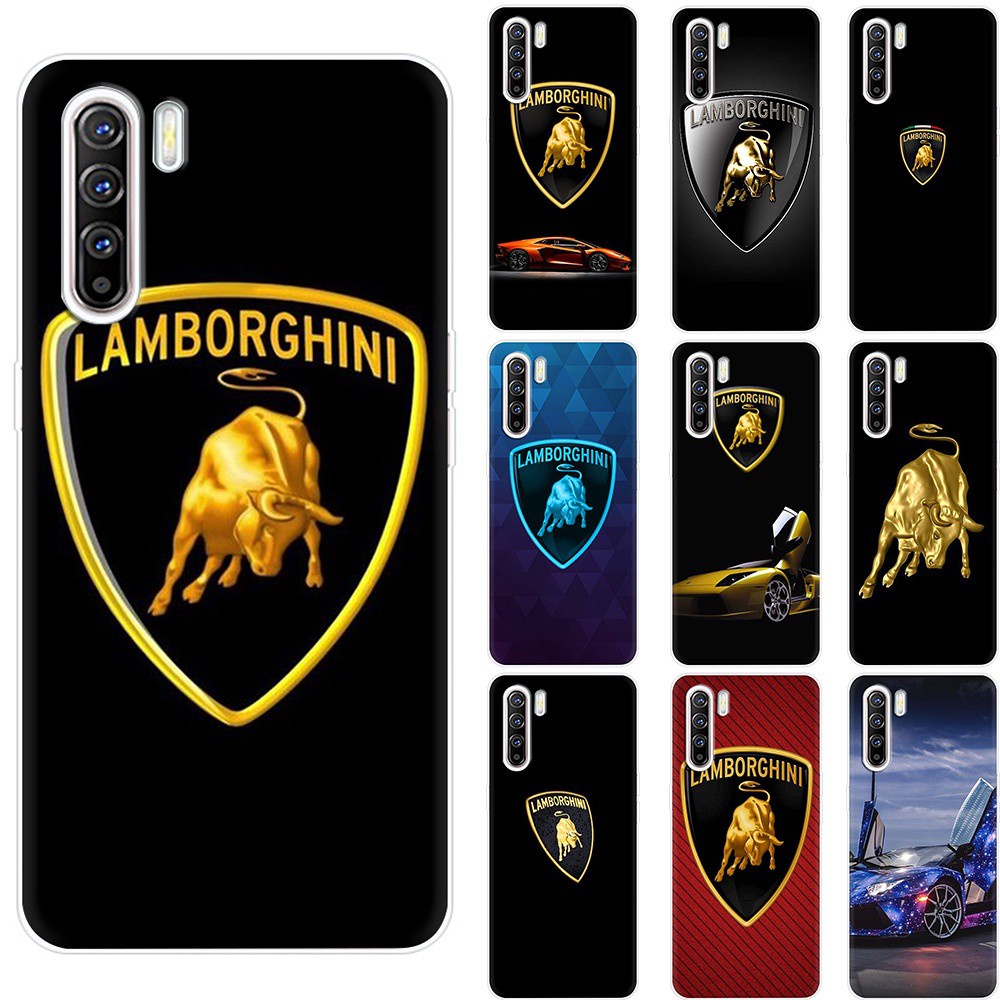 Ốp Điện Thoại Tpu Mềm Chống Rơi In Logo Lamborghini Cho Oppo A1K A3S A5 2018 A12E A5S A7 2018 A12 A5 2020 A9 2020 A8 A31 2020