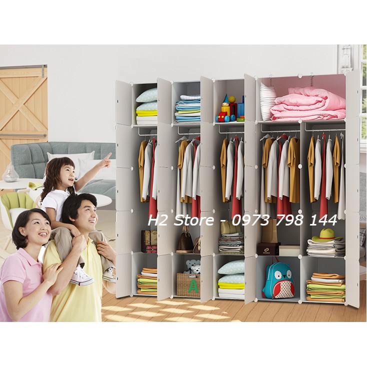 [GIÁ SỈ] TỦ NHỰA LẮP GHÉP 25 Ô CỬA CÚN ĐỂ ĐỒ ĐA NĂNG THÔNG MINH sâu 47cm