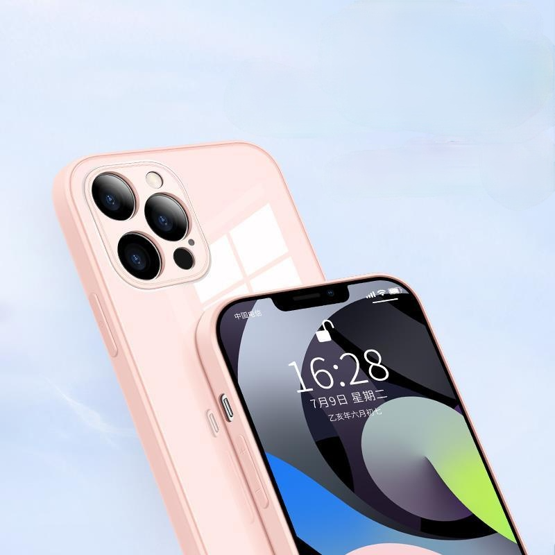 Ốp Điện Thoại Mặt Kính Cường Lực Cho Iphone 11 12 Pro Max 12 Mini | BigBuy360 - bigbuy360.vn