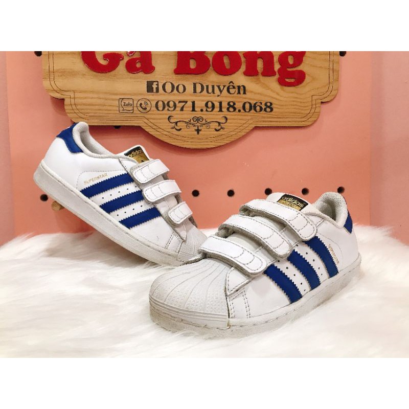 Giày thể thao si Adidas bé trai/gái size 33