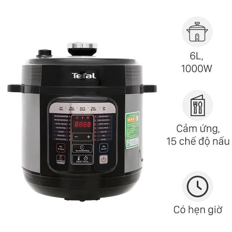 Nồi áp suất điện đa năng Tefal Home Chef 6.0L CY601868 / CY625868 / CY638868 - Hàng chính hãng