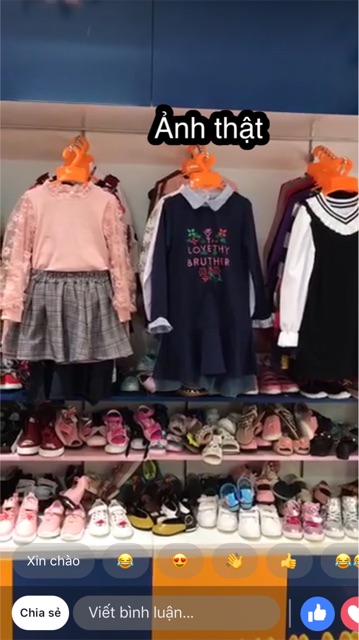 Váy LOVETHY BRUTHER cho bé gái lớn size đại