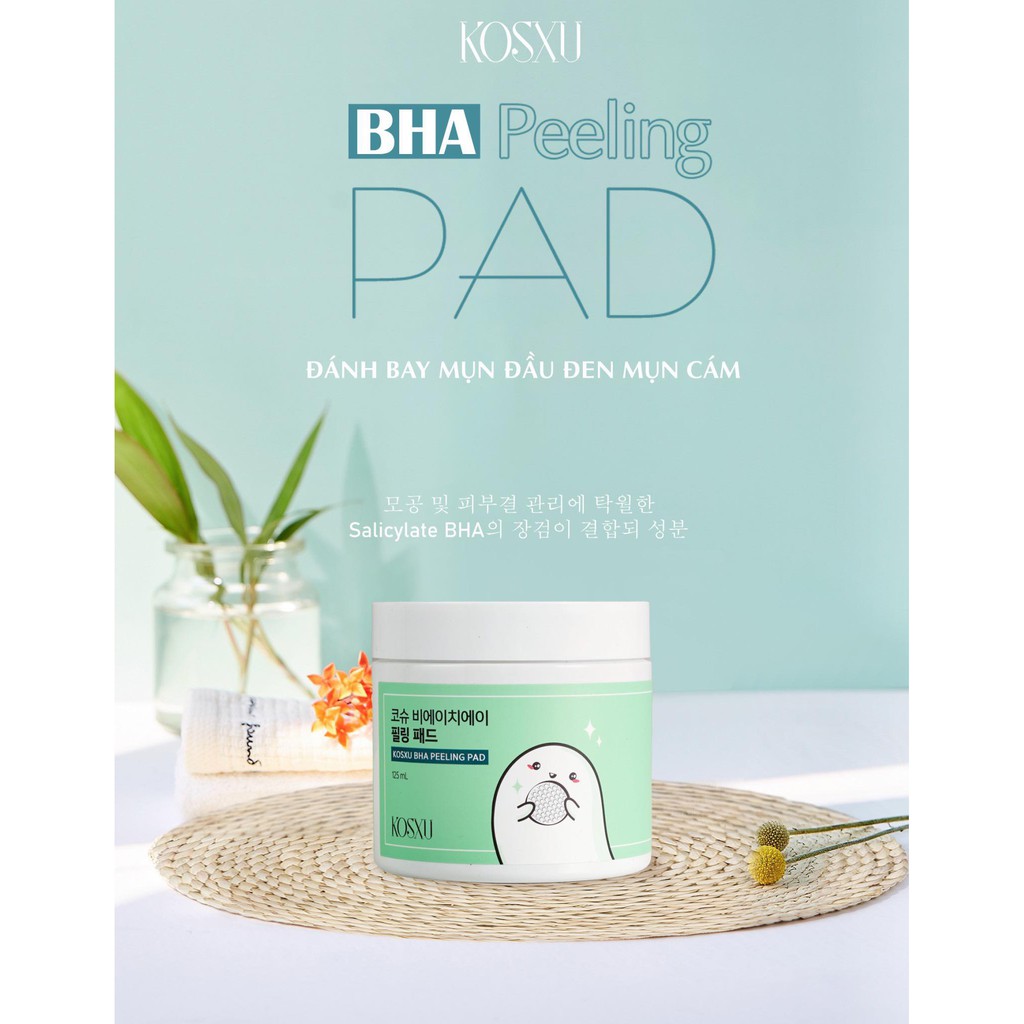 BÔNG LAU MỤN KOSXU 💖FREESHIP💖