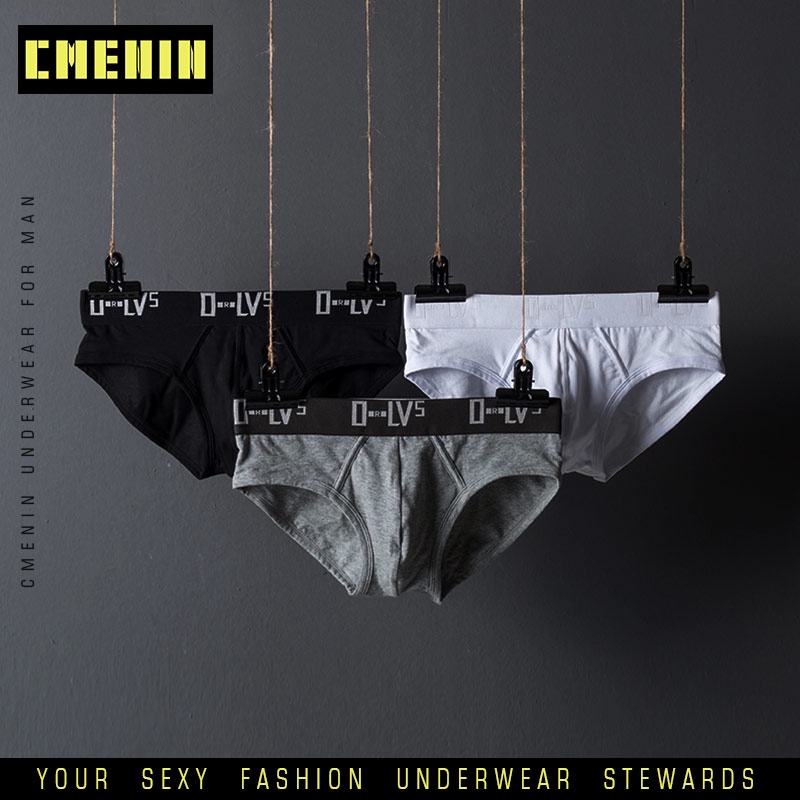 3PC Men's Underwear Cotton Underwear Men &amp; Men's Underwear OR209