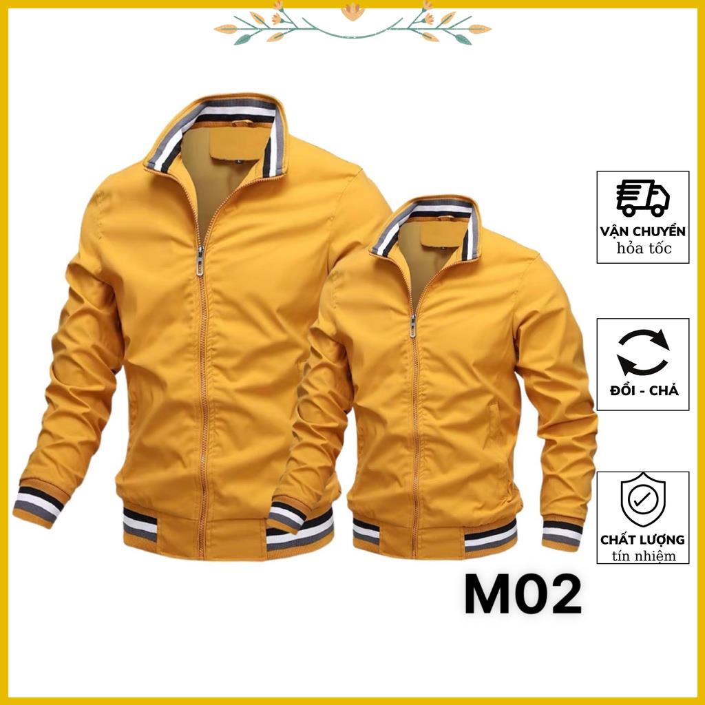 Áo Khoác Dù  Cặp Đôi Nam Nữ xanh rêu trơn, Áo Khoác Dù Đôi, chất dù máy 2 Lớp MS M.03