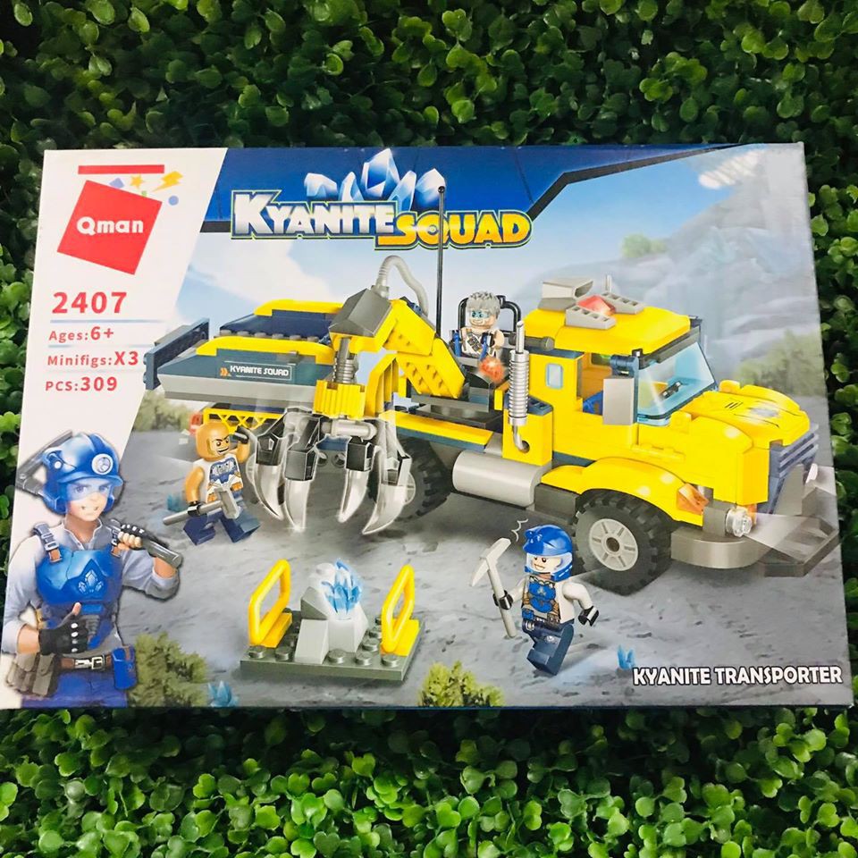 [Hàng Công Ty] Lego Xếp Hình Xe Vận Chuyển Của Kyanite Qman 2407
