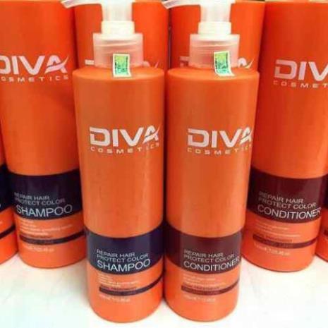 CẶP DẦU GỘI DIVA CAM PHỤC HỒI VÀ GIỮ MÀU ORGANIC 2