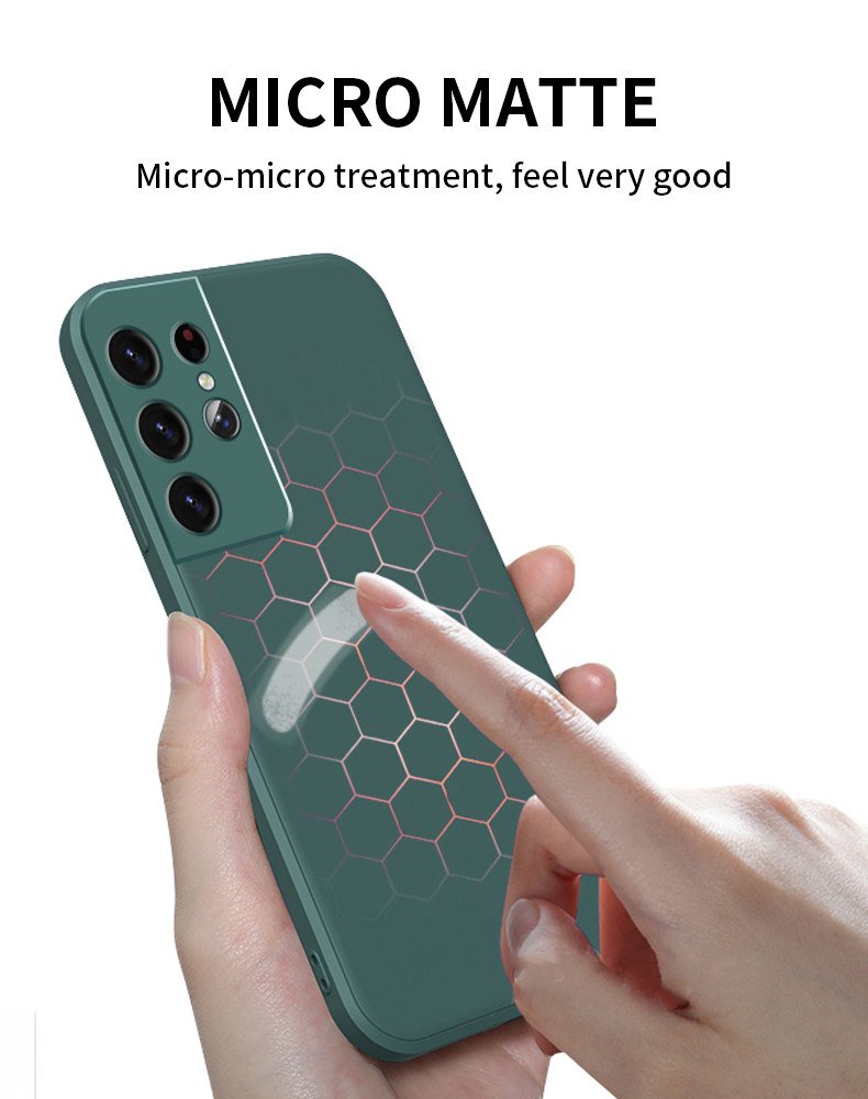 Ốp Lưng Silicone Mềm Chống Sốc Màu Trơn Cho Samsung Galaxy S21 Plus A12 A42 Note 20 Ultra | BigBuy360 - bigbuy360.vn