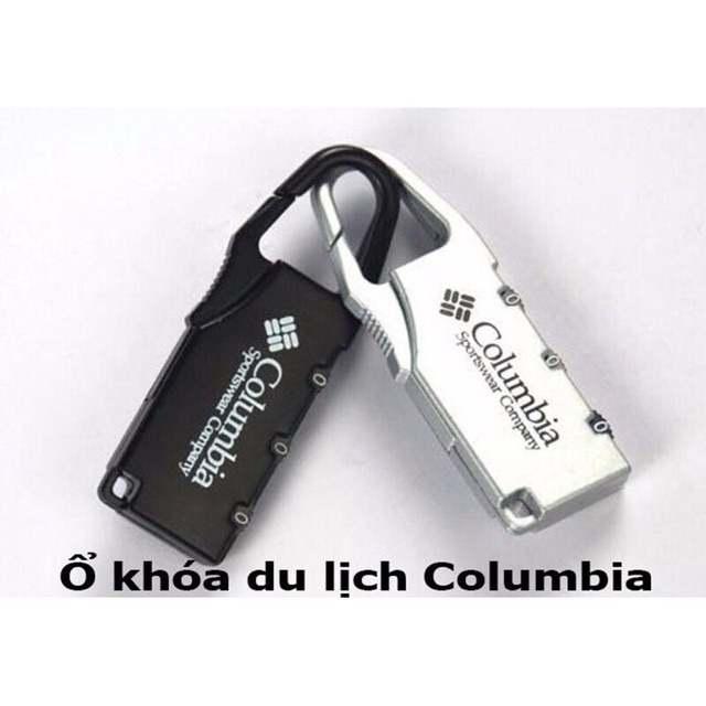 Ổ KHOÁ MINI KHOÁ VALI DU LỊCH COLUMBIA