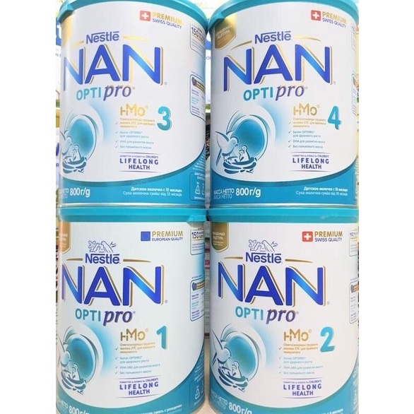 Sữa Nan 400g; 800g số 1,2,3,4