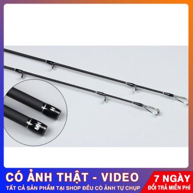 - Cần Câu lure 2 ngọn Hunting Black - Máy Ngang, Máy Đứng -