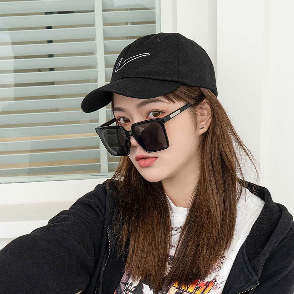 Kính Mát Gọng Vuông Phong Cách Vintage Oversize