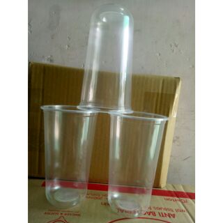 Ly đáy bầu cao cấp 700ml 1 cây 50 cái