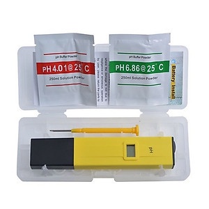 Bút đo pH ao cá thủy sinh dụng cụ thử nồng độ PH đo kiểm soát độ axit kiềm chua mặn phèn của nước hồ, không cần chỉnh