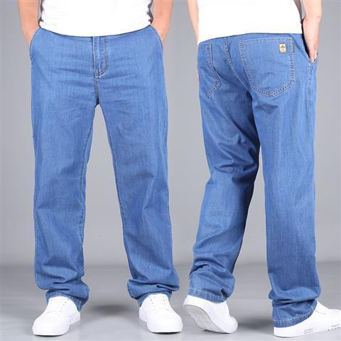 Quần Jean Dài Ống Rộng Màu Sáng Size Lớn levis 501 Thời Trang Mùa Hè Cho Nam