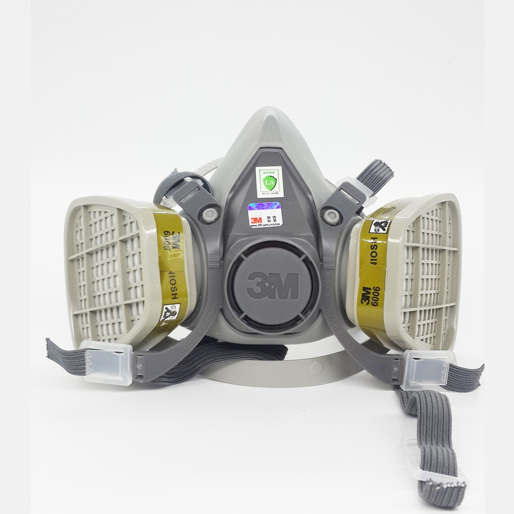 Bộ Mặt nạ phòng độc 3M 6200 kèm phin lọc 3M 6006