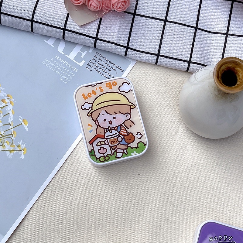 khay đôi dựng Lens nhóc kute