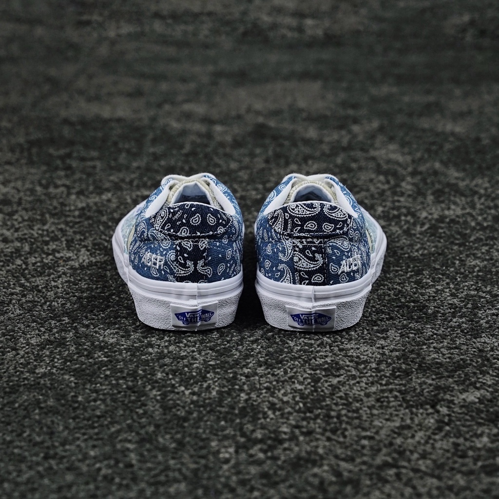 Giày Thể Thao Vải denim Họa Tiết vans cashew Cá Tính