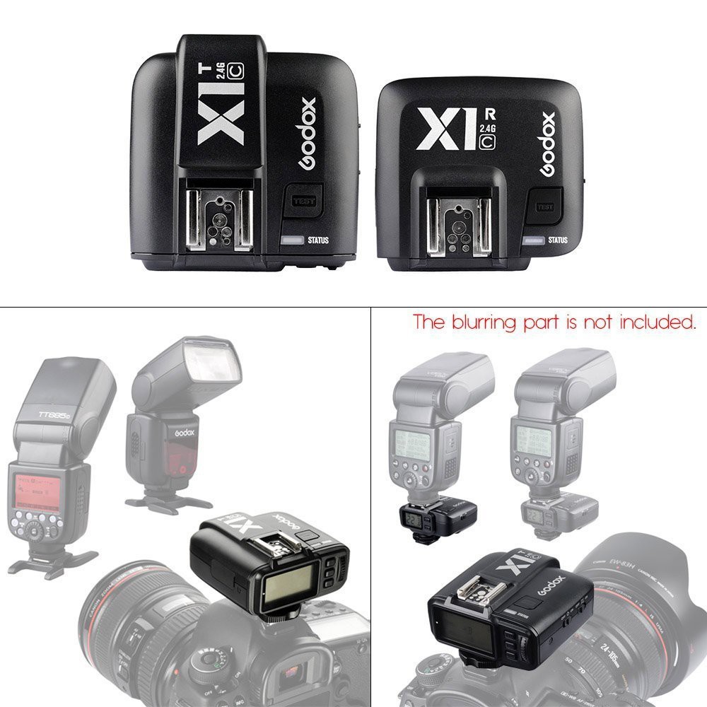 Bộ Trigger Godox X1 tích hợp TTL, HSS 1/8000s cho Canon