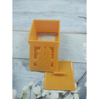 KHUÔN XÔI VUÔNG 8 CM HÌNH CHỮ HỶ
