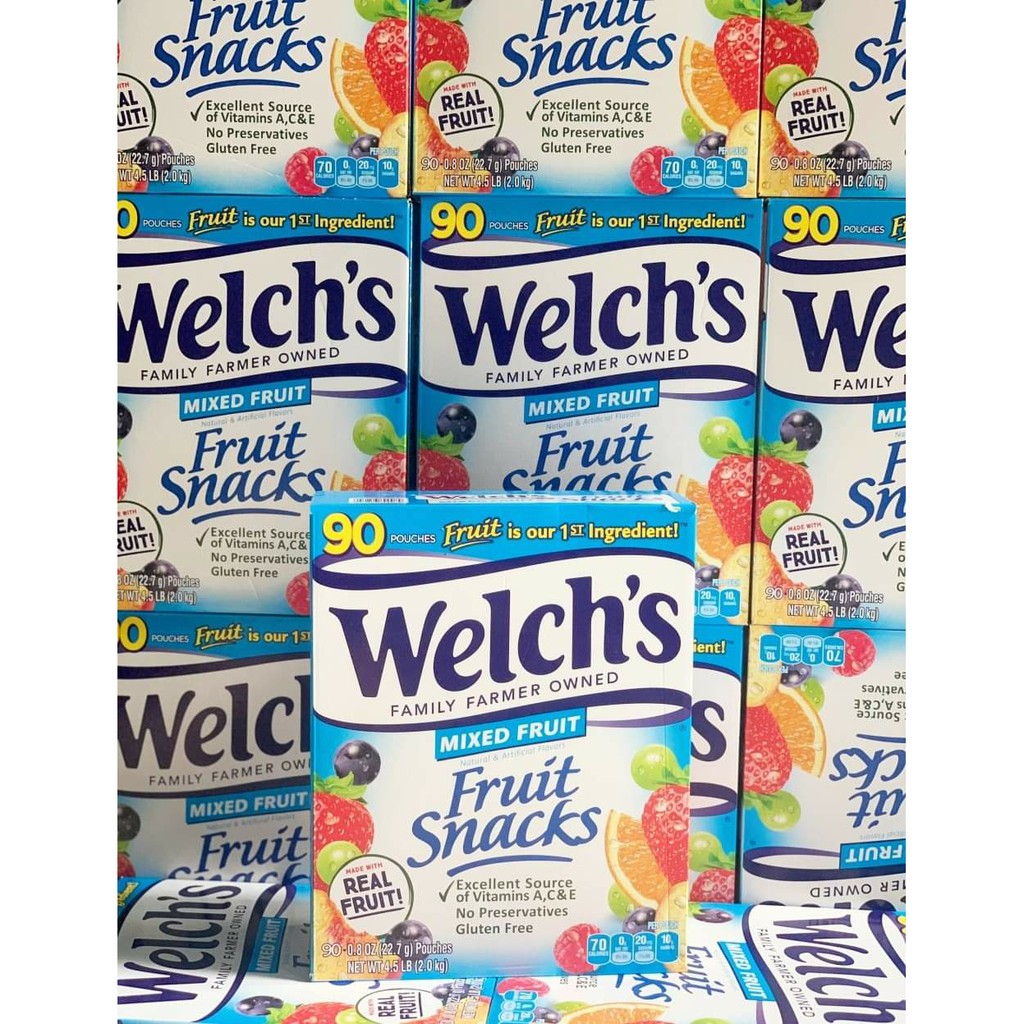 Kẹo Dẻo Trái Cây Welch's Mỹ Túi 25.5g