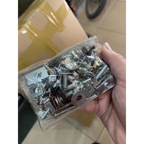 Vỏ nhựa Wave anpha 100 Mầu Trắng kèm tem
