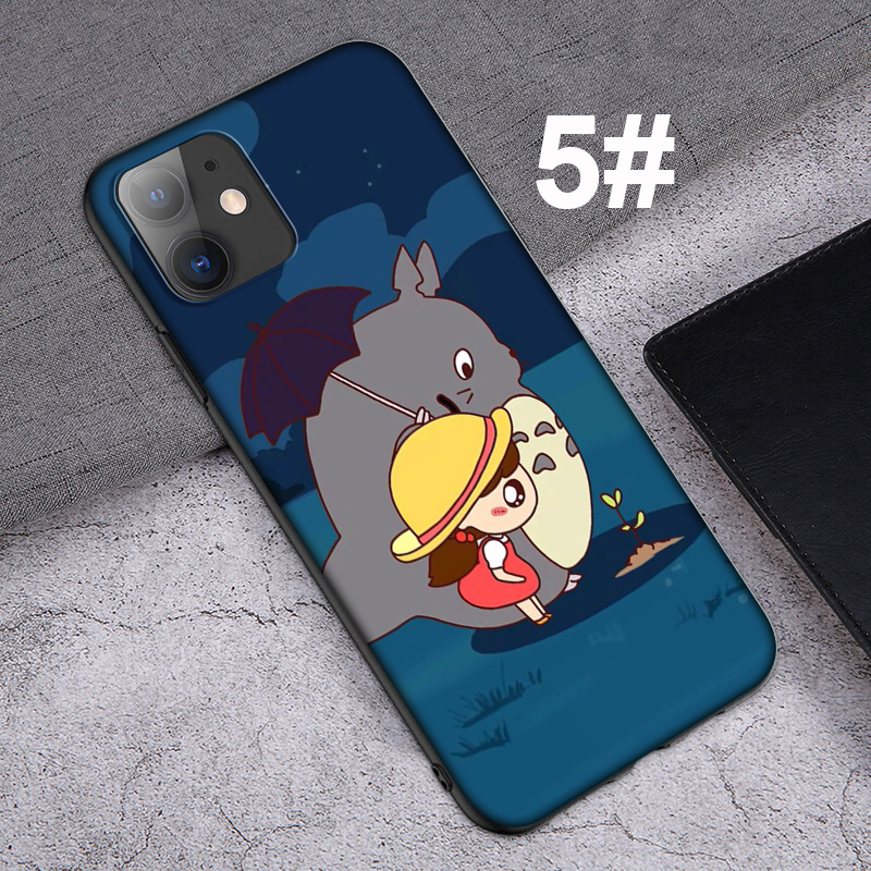 iPhone XR X Xs Max 7 8 6s 6 Plus 7+ 8+ 5 5s SE 2020 Casing Soft Case 66SF My Neighbor Totoro Anime mobile phone case