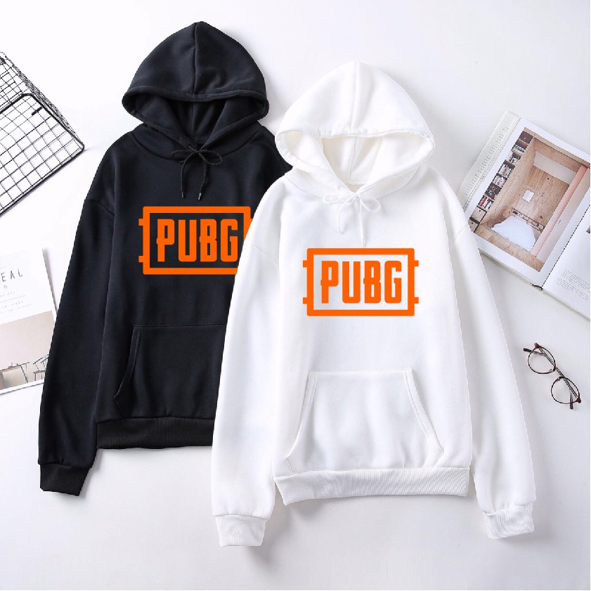 Áo Hoodie PUBG Mobile Unisex cho nam nữ form suông rộng, chất nỉ bông siêu ấm