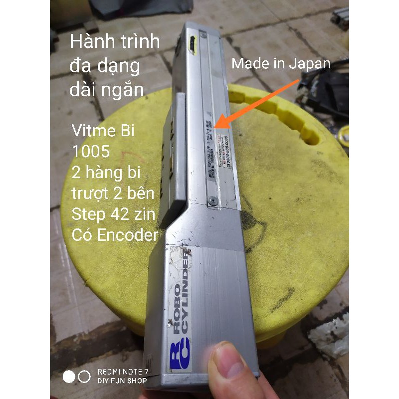 Trục Z Made in Japan Vitme Bi 1005 2 hàng bi 2 bên Hành trình đa dạng