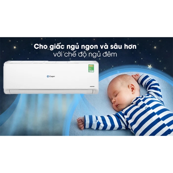 Điều hoà 2 chiều Inverter Casper 12.000BTU (1,5HP) GH-12IS33 - Mới 2022 - Bảo hành 3 năm.