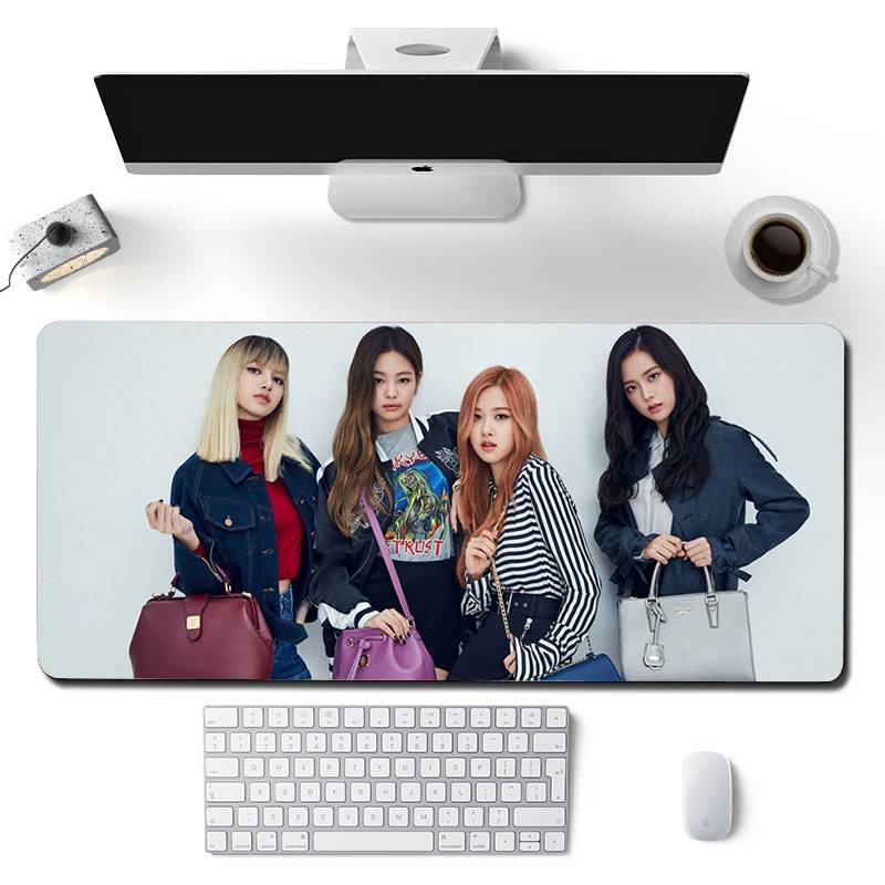 Tấm lót chuột BLACKPINK - BLINKs (LISA, JISOO, JENNIE, ROSÉ) - Mouse Pad Gaming in theo yêu cầu đủ kích thước