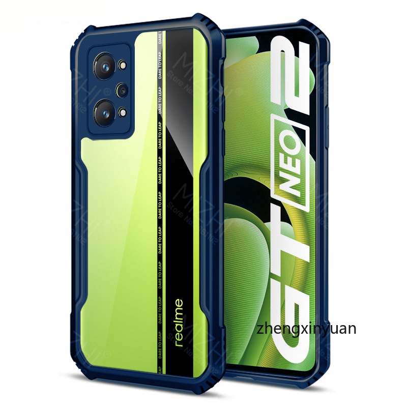 Ốp Điện Thoại Acrylic Trong Suốt Chống Sốc Cho Realme GT Neo 2 G T Neo2 GTNeo2 GT NEO3T
