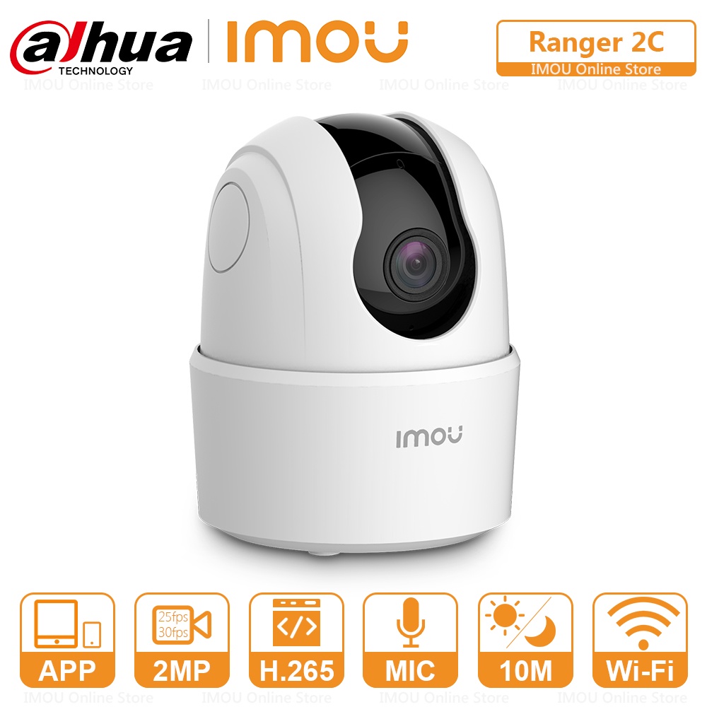 Camera an ninh Imou Ranger 2C - TA22CP. Độ phân giải Full HD 1080p - 2.0MP. Đàm thoại 2 chiều. Còi hú. Wifi BH 24 tháng