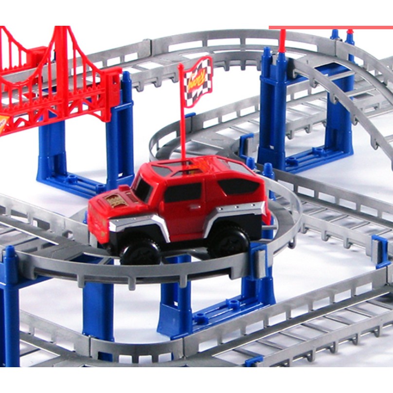 Bộ trò chơi đường ray xe đua cho bé