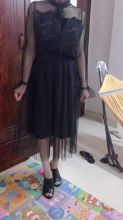 Áo ren lưới