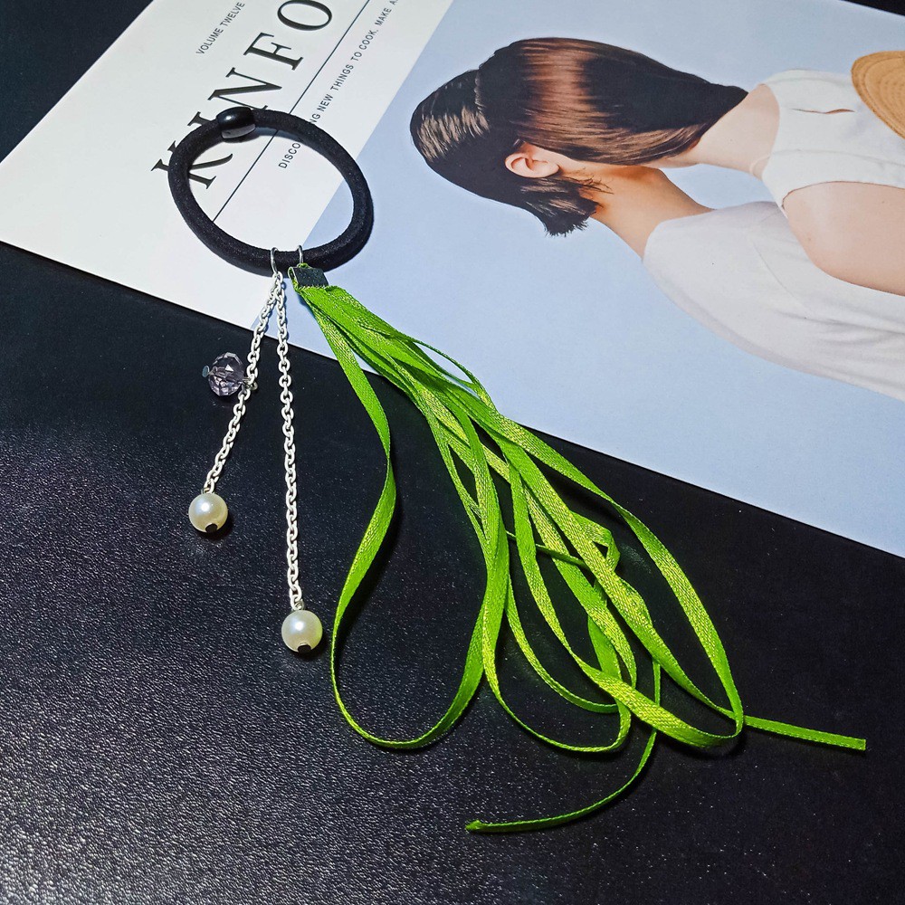 Cột tóc tua rua đính hạt trẻ trung MS: CT3 - Hưng Long PC