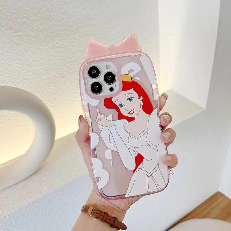 Ốp Điện Thoại TPU Mềm In Hình Công Chúa Hoạt Hình Cho iPhone13 / 13Pro /13Promax /12 /12Pro /12Promax /11 /11Promax /XS max / XR /X