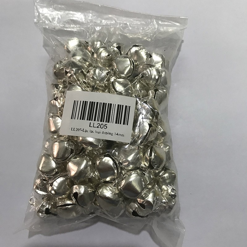 LL20 Phụ Kiện Chuông ( Lục Lạc ) màu bạc size 6li/8li/10li/12li/14li