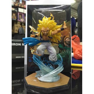 Anime Bandai Figuarts Zero 7 Dragon Ball Z Super Saiyan 3 Gotenks PVC Figure