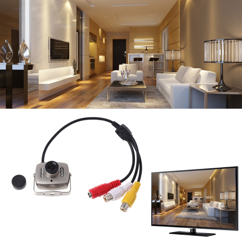 Máy Quay An Ninh CCTV IR Có Dây Màu Sắc Hồng Ngoại Nhìn Ban Đêm