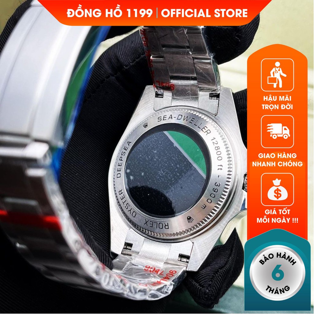 Đồng hồ cơ nam dây thép cao cấp chống nước chống xước tuyệt đối sang trọng bảo hành 6 tháng RLX1118LN - 1199 Watches | BigBuy360 - bigbuy360.vn