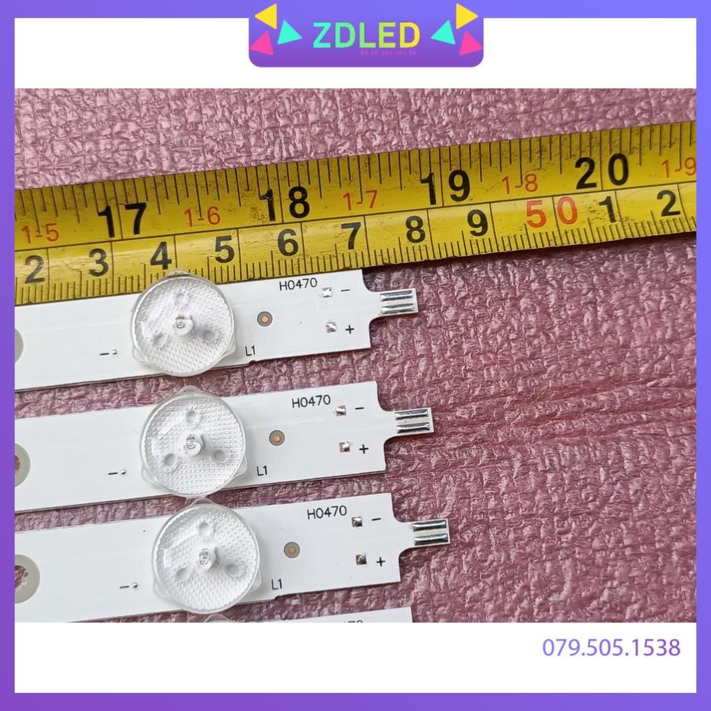 THANH LED TIVI  SONY 48W600B 2014_SONY_DIRECT_48-AB_3228_6LEDs_Rev1.0 HÀNG MỚI 100%, THANH 12 THANH, MỖI THANH 6 BÓNG 3V
