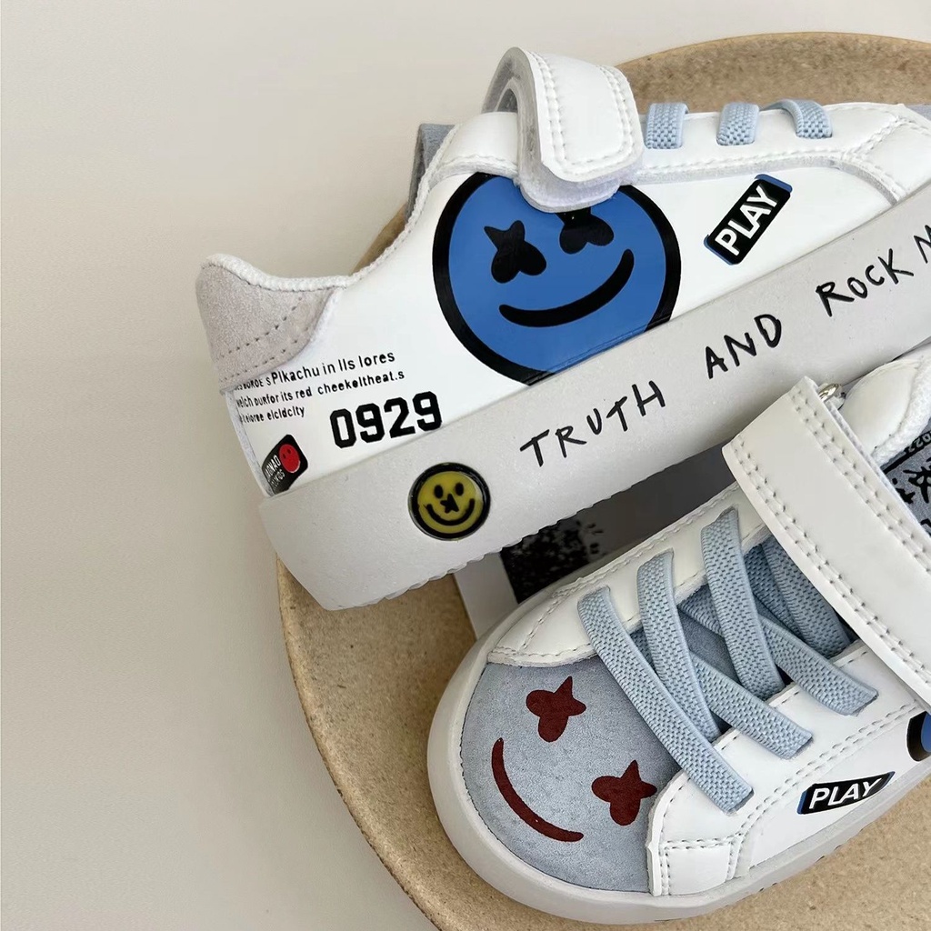 Giày Thể Thao Vải Canvas Đế Mềm Thoáng Khí Phong Cách Hàn Quốc Thời Trang Mùa Thu Cho Bé Gái