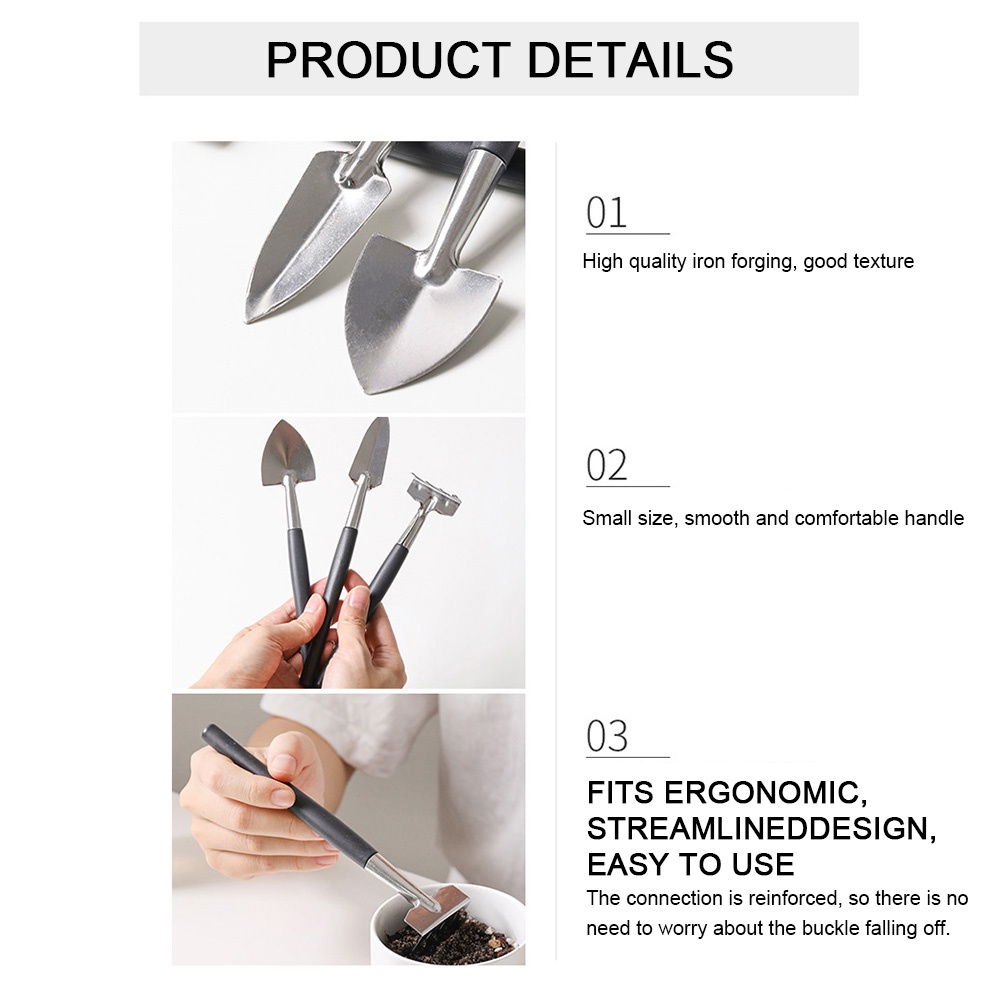 Bộ dụng cụ hỗ trợ làm vườn DIYMORE cỡ mini cao cấp tiện lợi