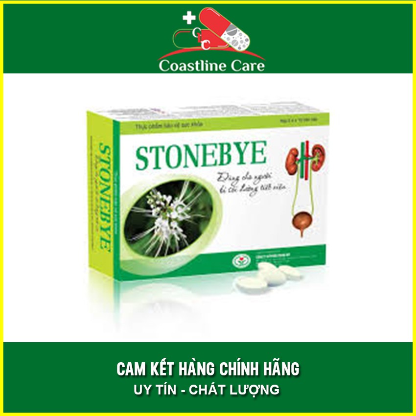 STONEBYE Viên Uống - Giải Pháp Cho Người Bị Sỏi Đường Tiết Niệu - Coastlinecare Pharmacy