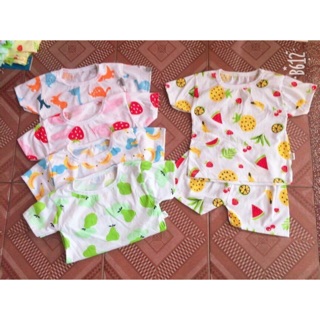 Combo 25  bộ cộc tay cho bé