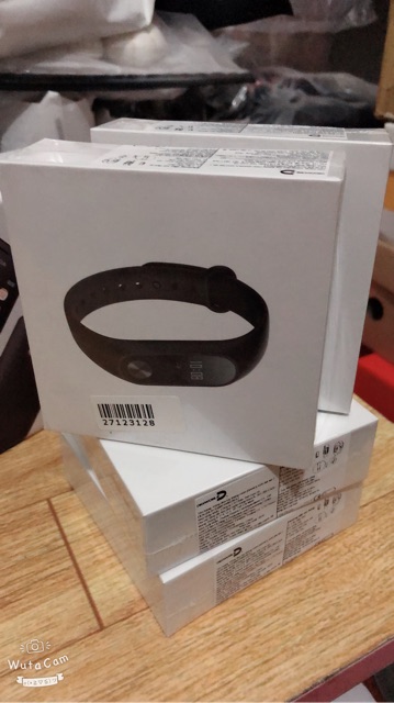 Vòng đeo tay Xiaomi Miband 2 màu đen chính hãng