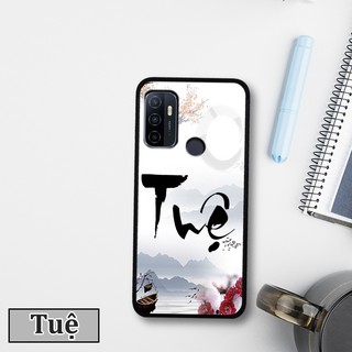 Ốp lưng  Oppo A53-in chữ thư pháp