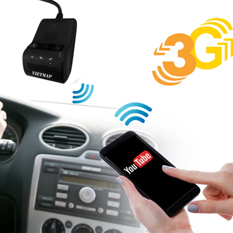 VIETMAP VM200 - Hệ Thống Camera Hành Trình Giám Sát Trực Tuyến - Tặng Thẻ Nhớ 32GB | BigBuy360 - bigbuy360.vn