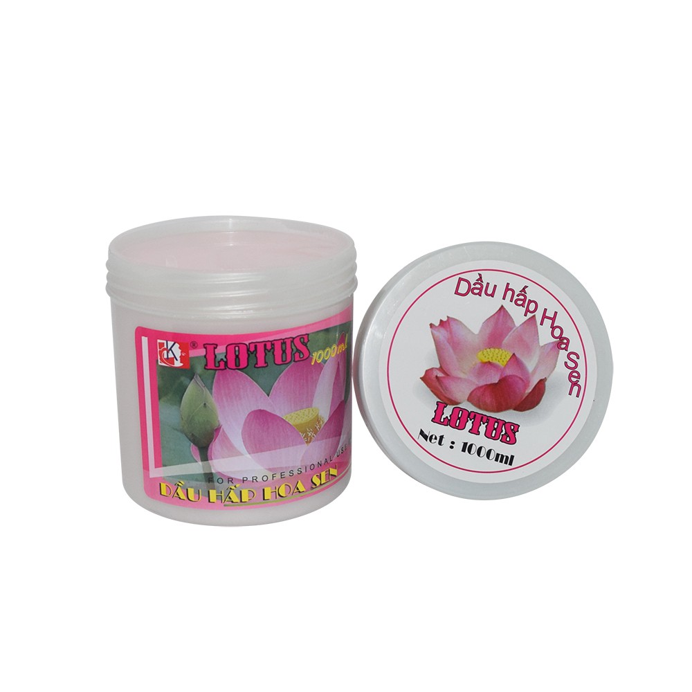 Dầu hấp dưỡng tóc tinh chất Hoa Sen LOTUS